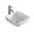 Modern Ceramic Square Vessel Bathroom Sink