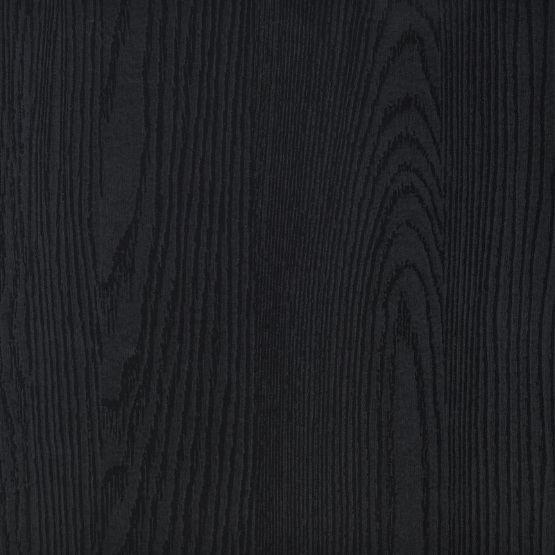 Square Engineered Laminate End Table In Black