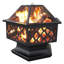 Hexagon Iron Wood Burning Smokeless Fire Pit-1563990610