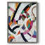Série ABSTRACT LXVI, reproduction encadrée - bois massif-1988140767