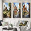 "Allemagne campagne" 3 pièces sur toile-1885430933-1885430939