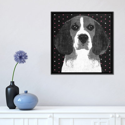 «Beagle», reproduction sur toile