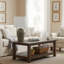 Lampe de table en verre D18x28,5 "