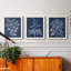 «Foliage Chintz I», ensemble de 3 peintures sur toile encadrées-1773229194-1773229189