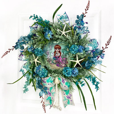 Handcrafted Fresh (Live) Rosemary 24'' Wreath