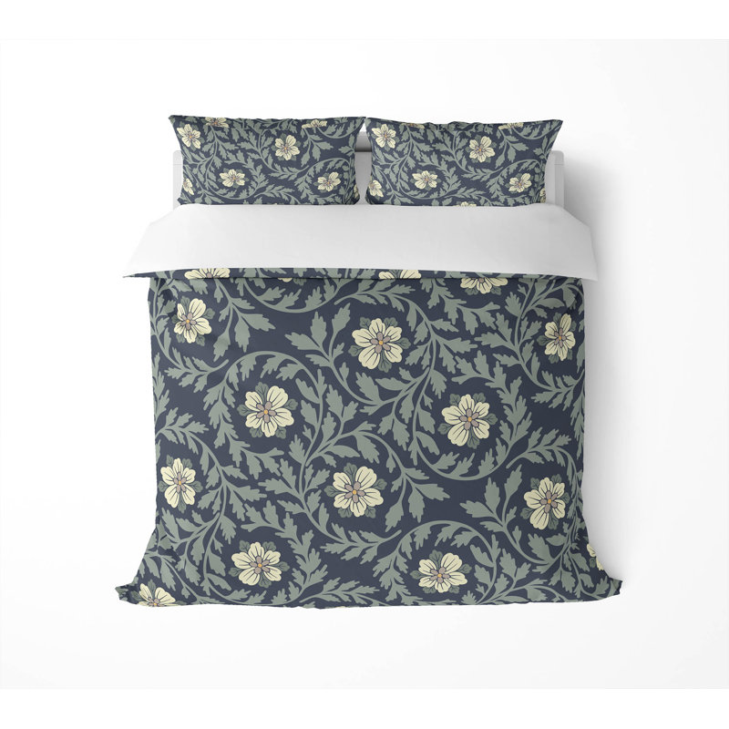 Ensemble d'édredon léger Gracey, King Comforter, Navy