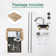 Centerset 2-handle Bathroom Faucet with Drain Assembly