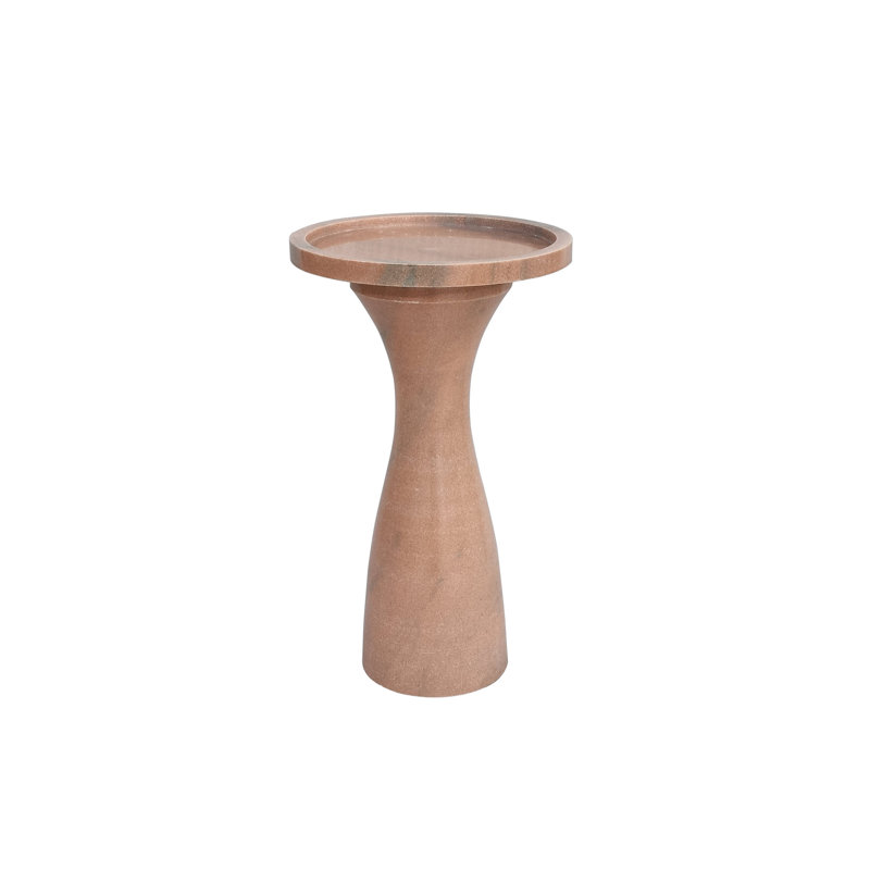 Baird Marble Accent Table, Clay