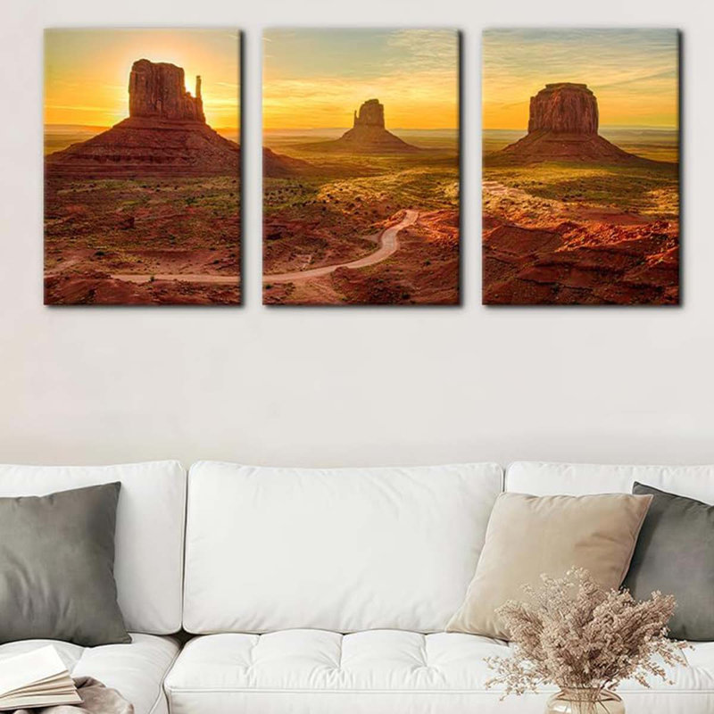 3 Piece Wrapped Canvas Print