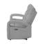 Canapé inclinable électrique gris 6611