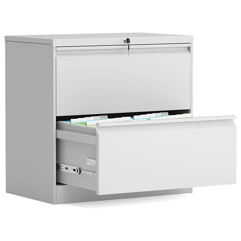 17.7'' Wide 2 -Drawer Steel File Cabinet