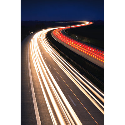 Nightride by AVTG - Wrapped Canvas Print