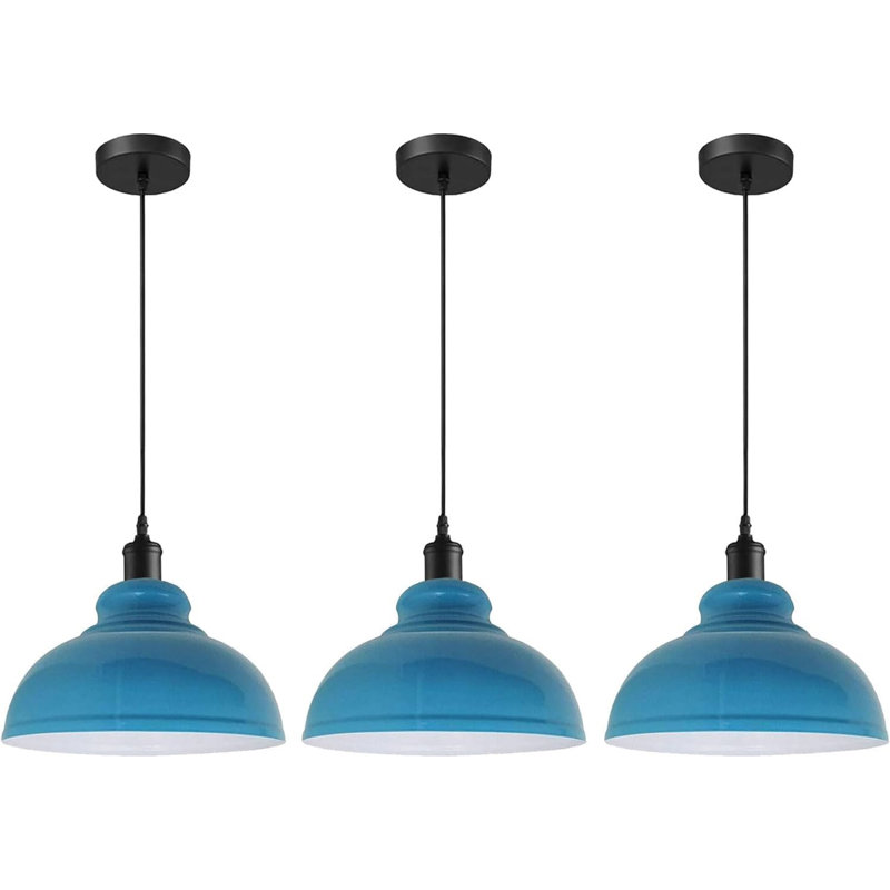 1 - Light Dome Pendant, Blue
