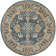 Antiquity Hand-Tufted Dark Blue Area Rug