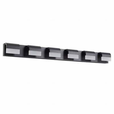 Modern Style For Bathroom Use Vanity Light Fixture Fixtureing 6-Light Configuration With Led Light Function Vanity Light Fixtures For Over Mirror Placement Bath Wall Lighting