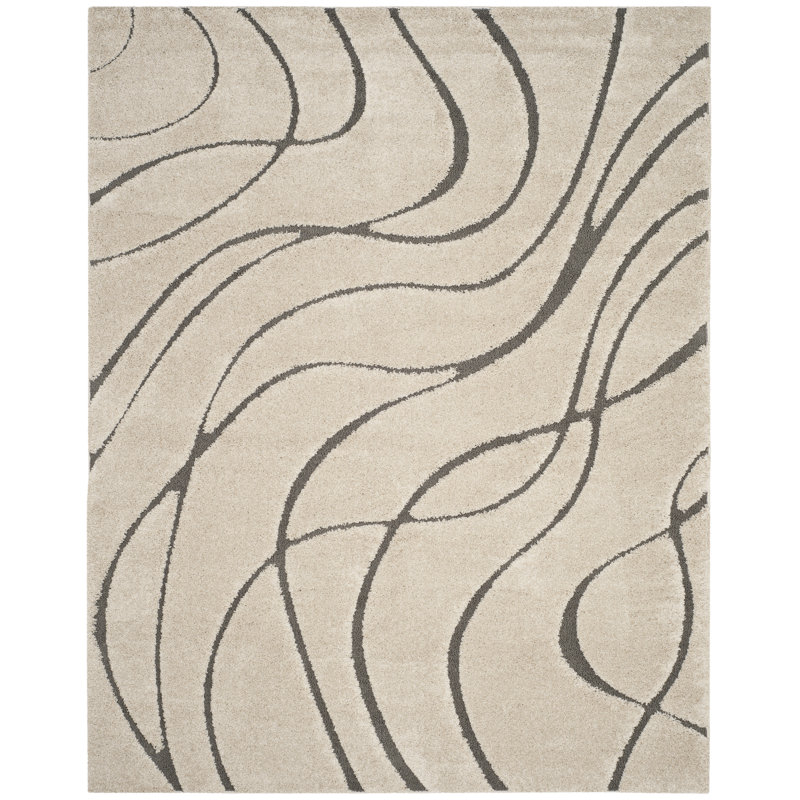 Tapis crème / beige Ashal, Rectangle 9 pi 6 po x 13 pi, Cream/Beige