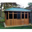 Pavillon de jardin en bois massif l 13 pi x x P 13 pi Villa-41225376