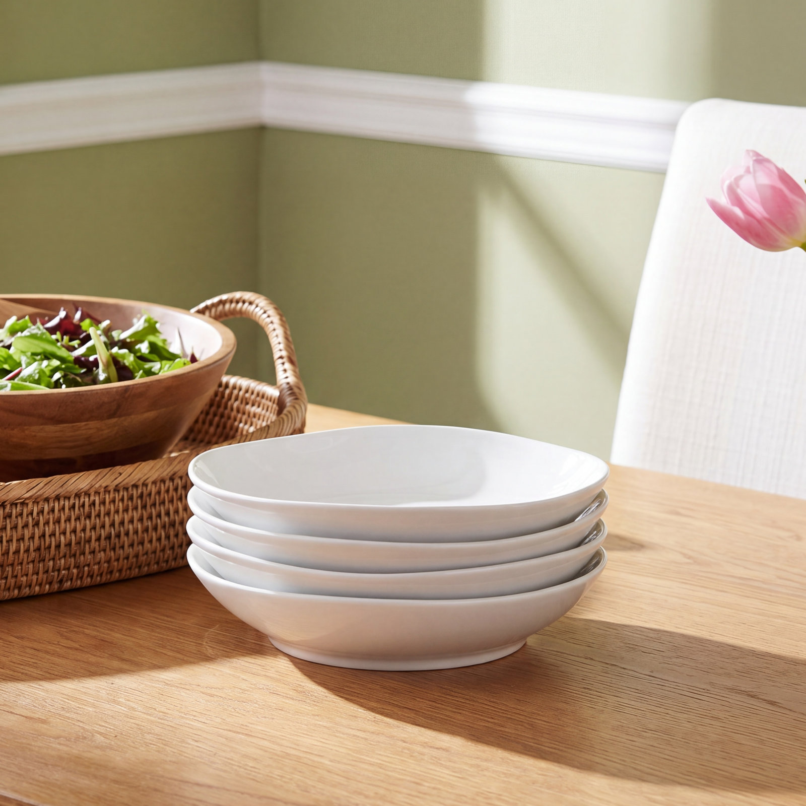 Heirloom Coupe 27oz Cereal Bowl, Linen
