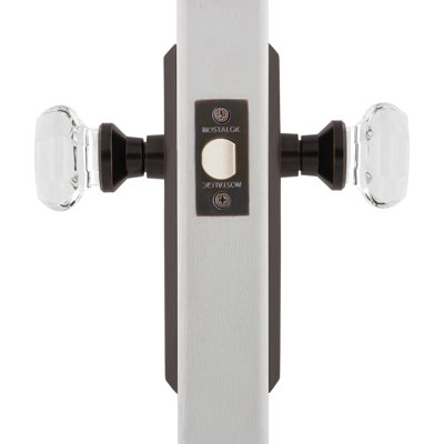 New York Plate with Waldorf Door Knob