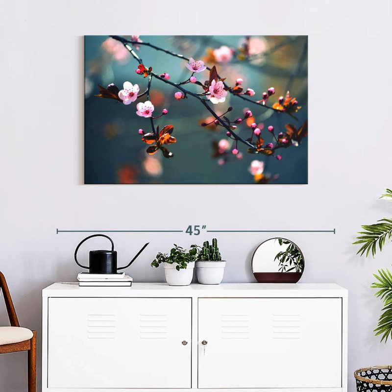 Harnek Flowering Japanese Sakura Tree, 24" H x 36" W