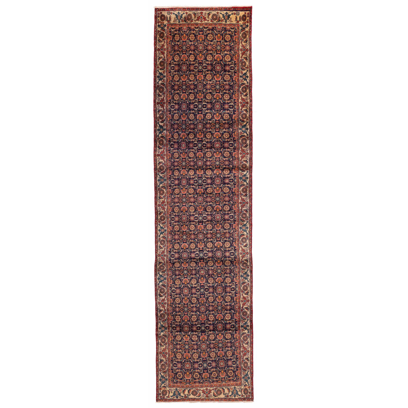 Tapis bleu marine Andelz 3 pi 3 po x 13 pi 9 po