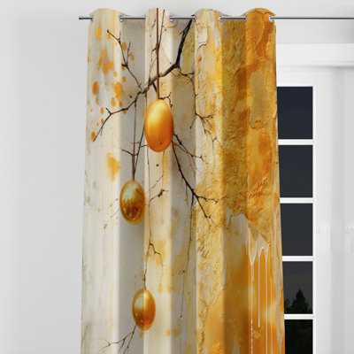 Avaeh - Modern Grommet Curtain - Velvet Room Darkening - 1 panel