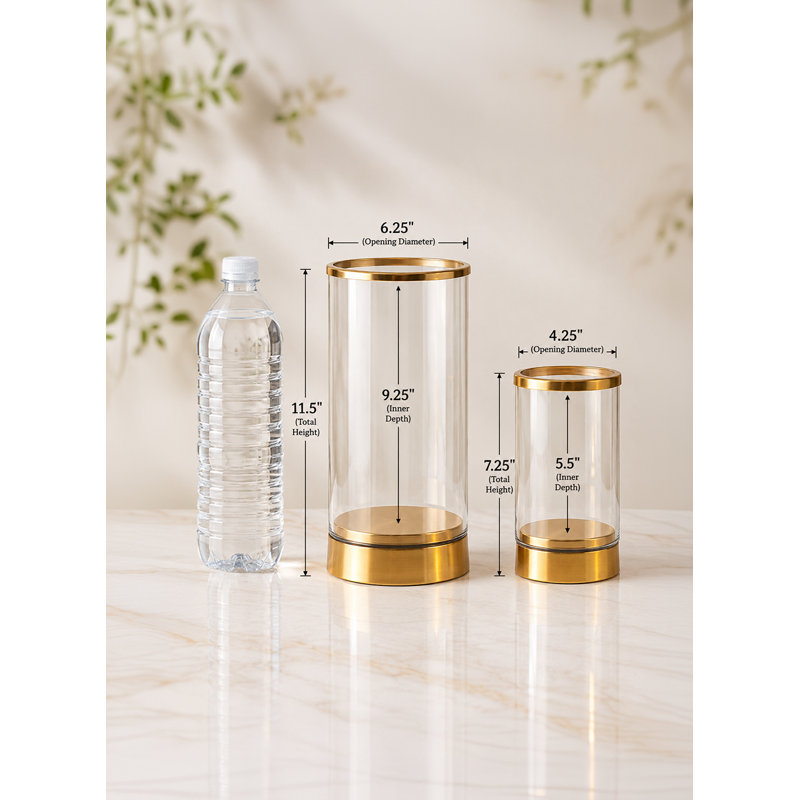 Glass Tabletop Hurricanes