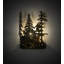 Applique murale 1 lumière Moose Through the Trees-16183233