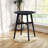 31.5" Oversize Wooden High Top Round Bar Table-1041838970