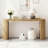 Modern 59.2" Fluted Console Table -68828545-68389498-98313318