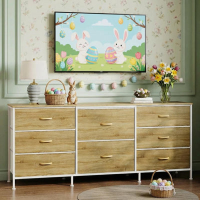 160cm W 8 - Drawer Chest of Drawers