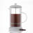 Luxe Cafetiere/French Press White 1L-126713940