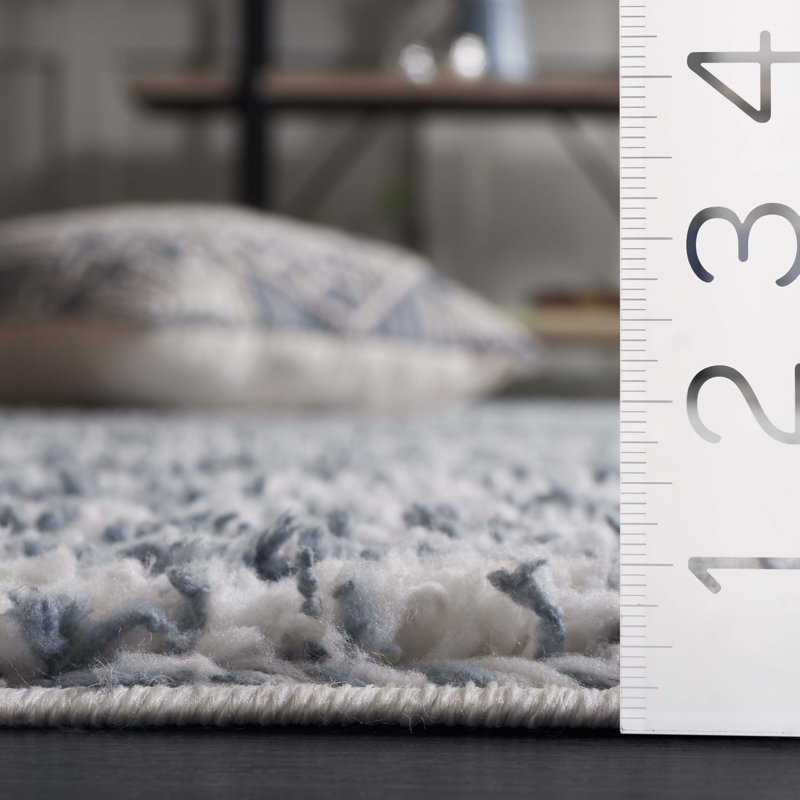 Rumi Shag Performance Rug, Square 6'7"