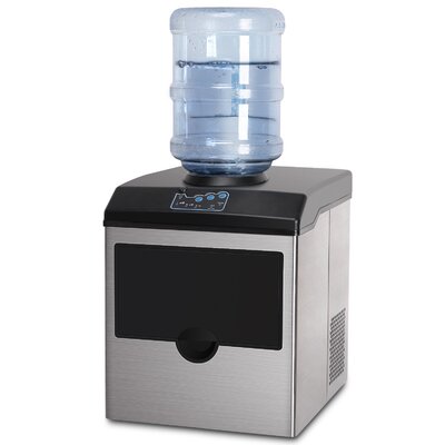 Northair 40 lb. Daily Production Clear Ice Freestanding Ice Maker -  HZB-22BF