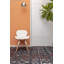 Tapis gris foncé / rouge / gris clair Lyford-666307780