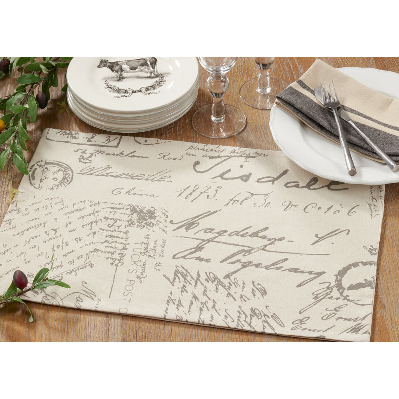 Noren Abstract Rectangle Placemat