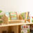 Tabletop Book Display Natural Wood
