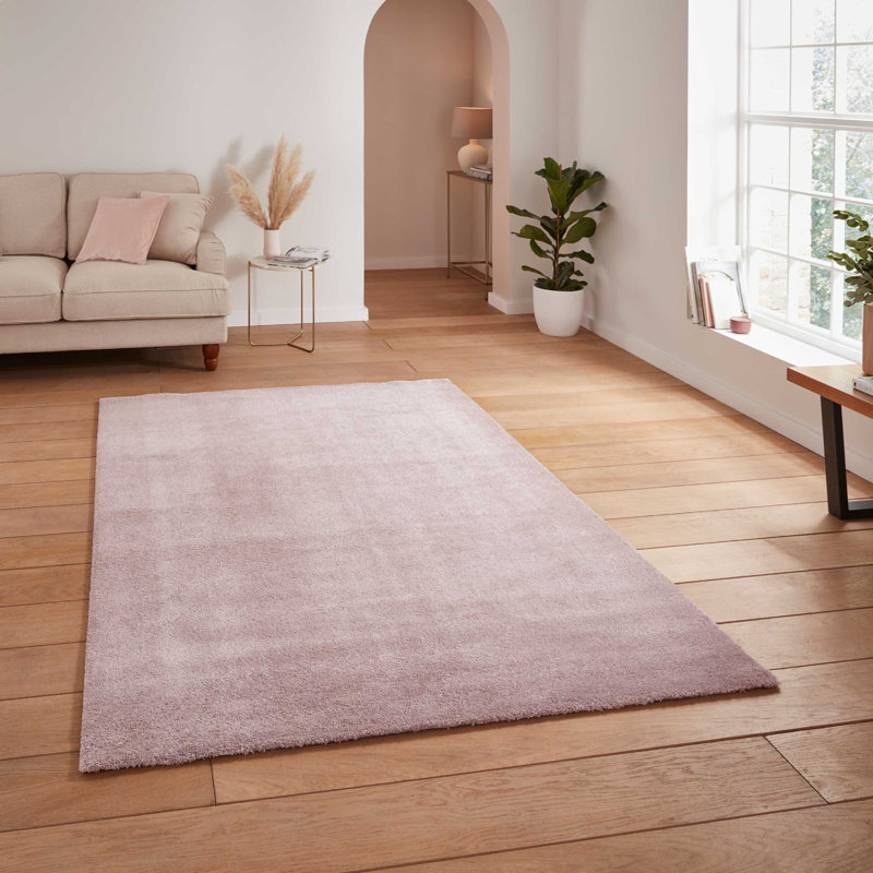 Luzer area rug Machine Woven Rectangle Rose, Rectangle 60 x 115cm