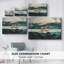 Paysages rétro-LII - Cavas enveloppés de galerie-1993386015