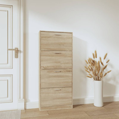 12 Pair Flip Down Shoe Storage