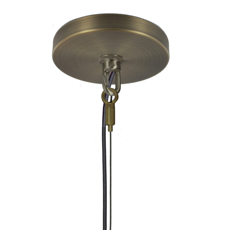 Pendentif 1 Lumière goutte d'eau, Bronze