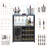 Natilie Metal Bar Cart-811429907-811429906