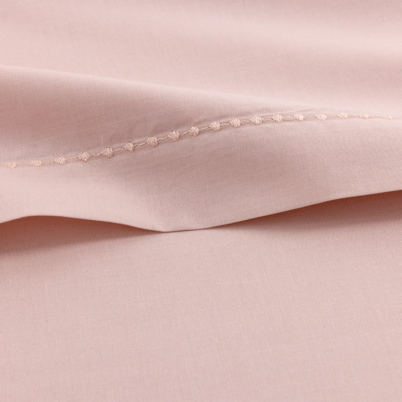 Batiste Flat Sheet, Twin Flat Sheet, Pink