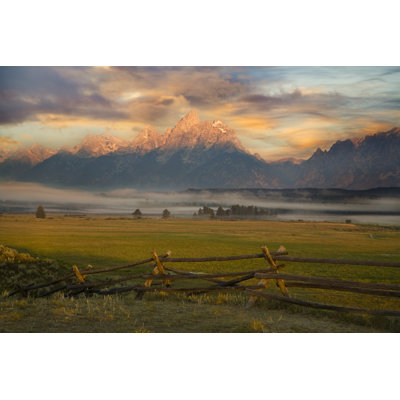 Grand Tetons Paradise by Robh - Wrapped Canvas Print
