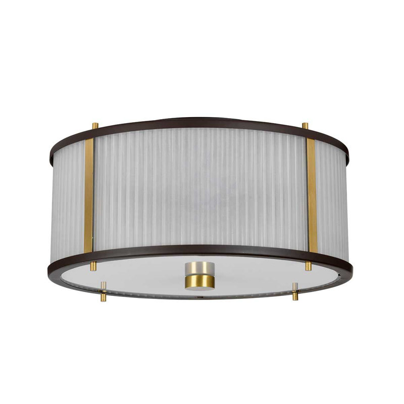 Morada 3 - Light Drum Pendant, Black