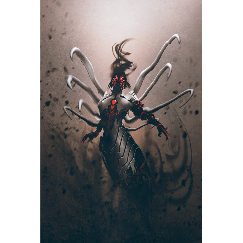 Robot Robot par Grandfailure - impression sur toile tendue, L 12 po x H 18 po