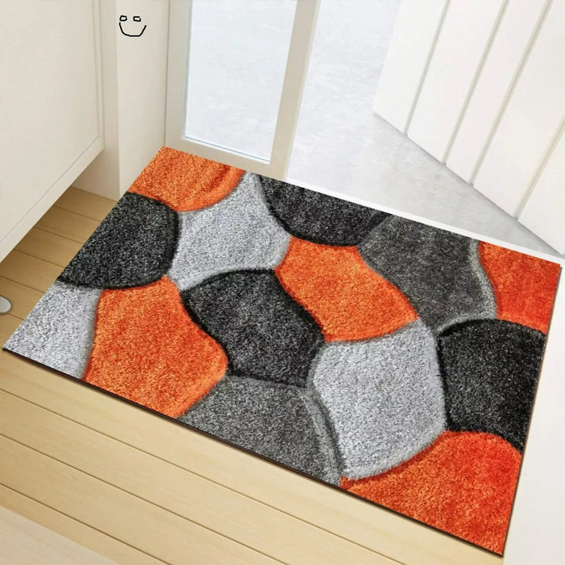 Shag Area Rug, Rectangle 60 x 110 cm