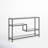Candice 52'' Glass Top Console Table