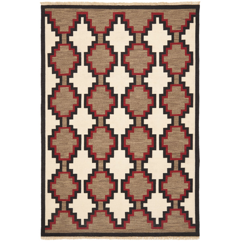 Ralph Lauren Great Plains Wool Geometric Rug, Rectangle 10' x 14'