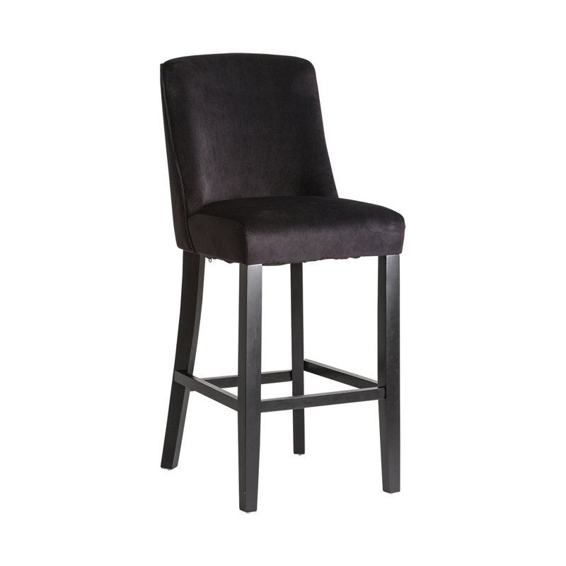 Aspach Upholstered and Velvet Bar Stool